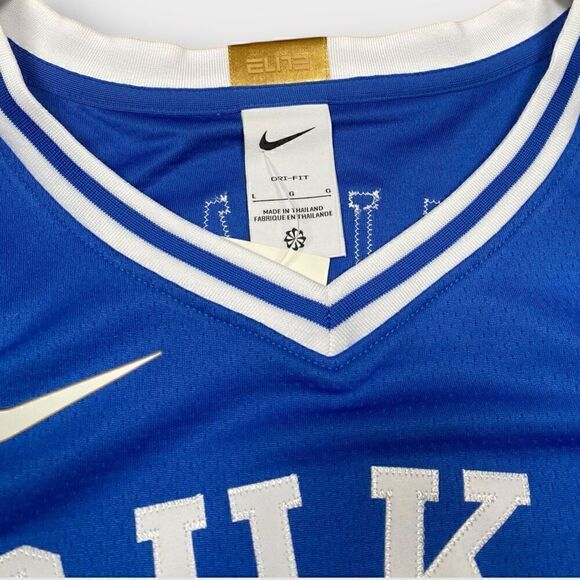 Nike Dri-FIT Elite Duke Zion Williamson Basketball Jersey CN3022-480 size L (a) - Picture 4 of 12